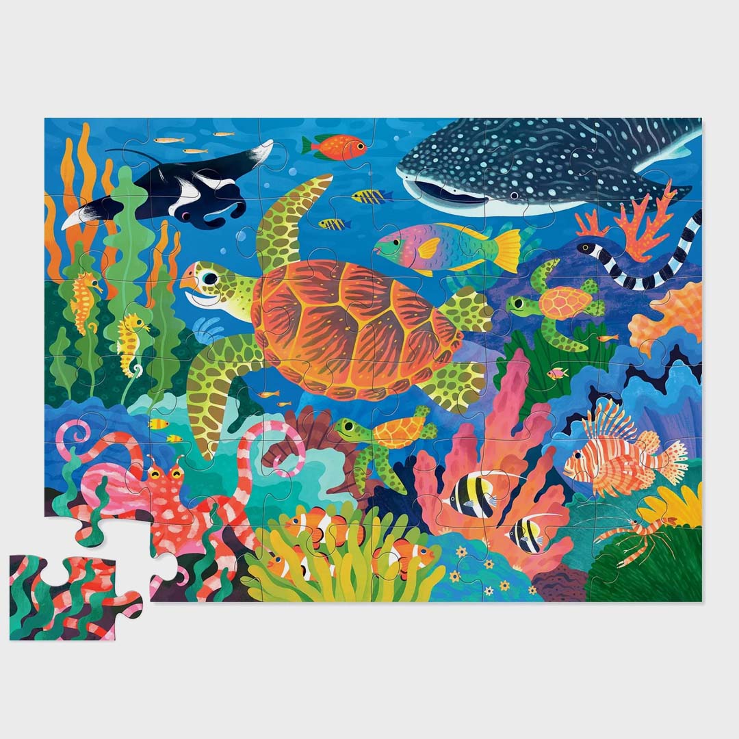Classic Floor Puzzle 36pc | Sea Turtle
