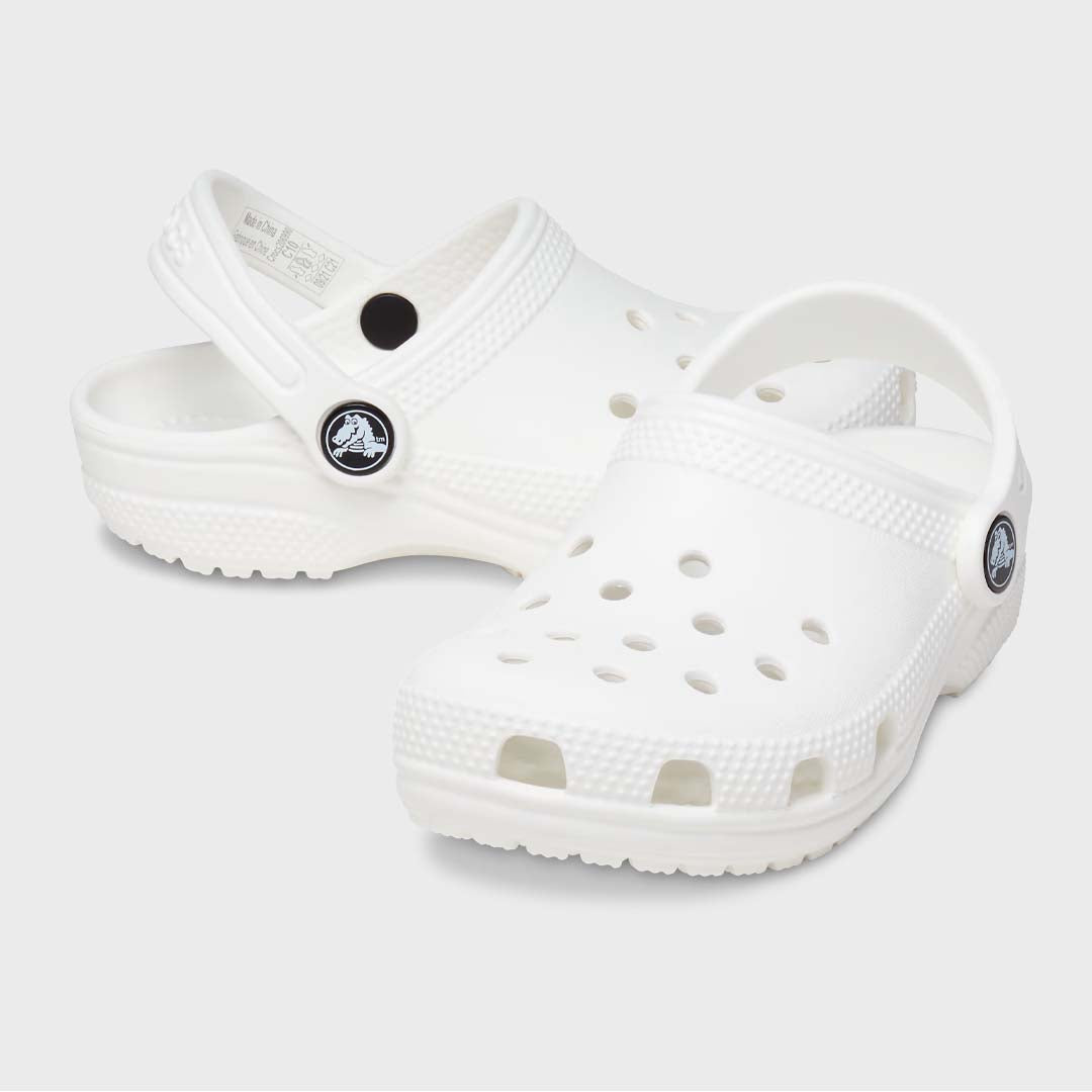 Kids' Classic Clog | White