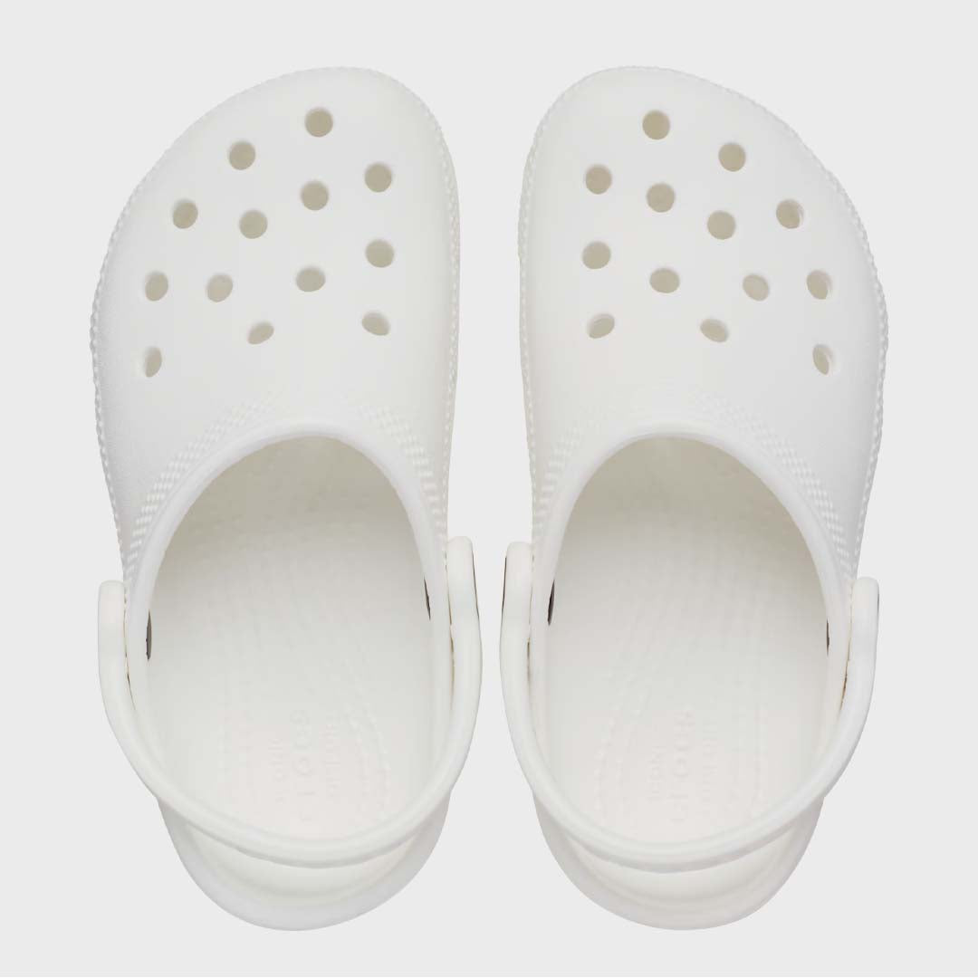 Kids' Classic Clog | White
