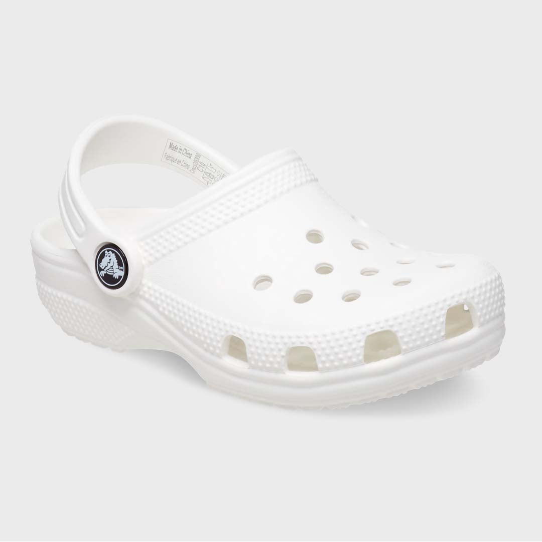 Kids' Classic Clog | White