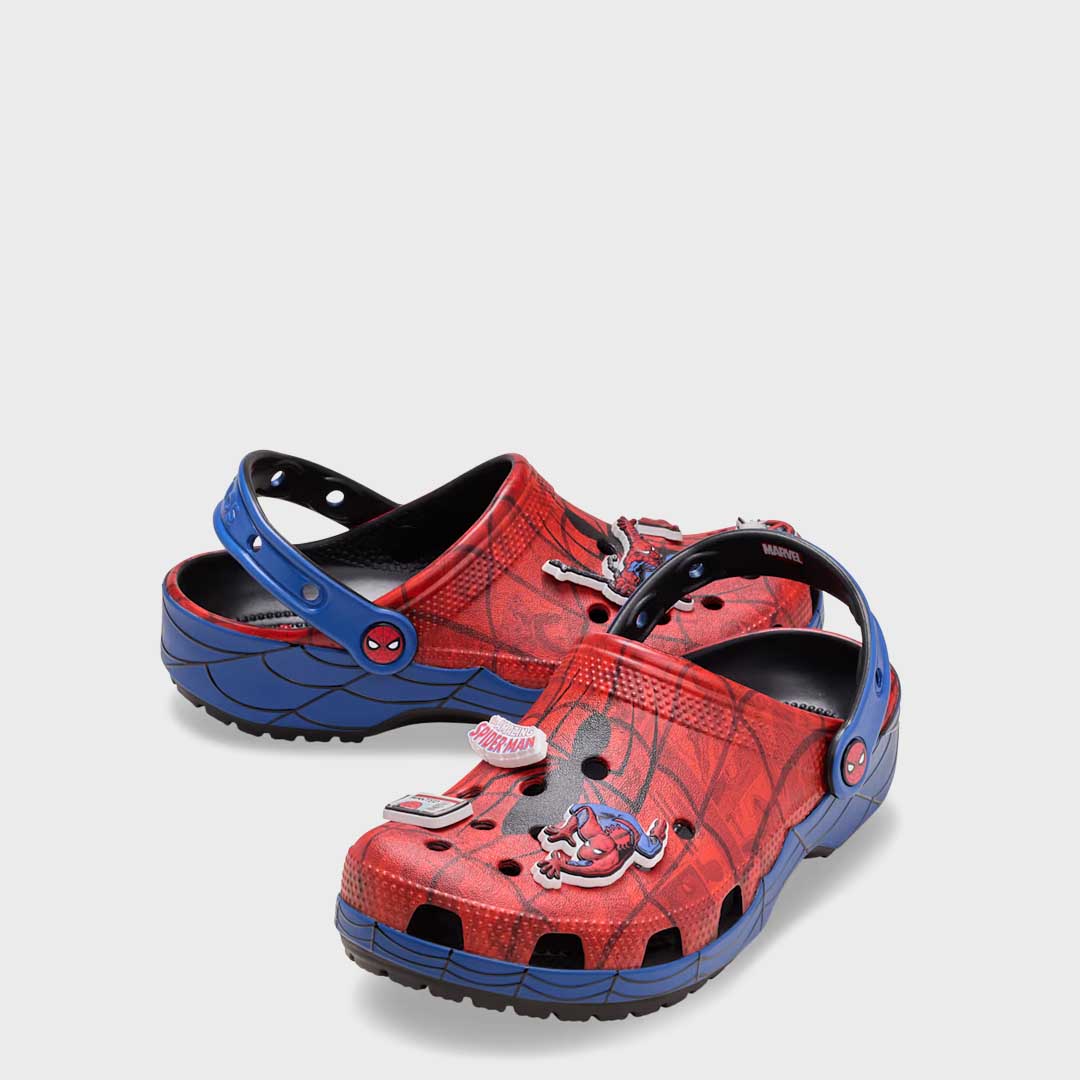 Toddler Classic Clog | Spider Man Web