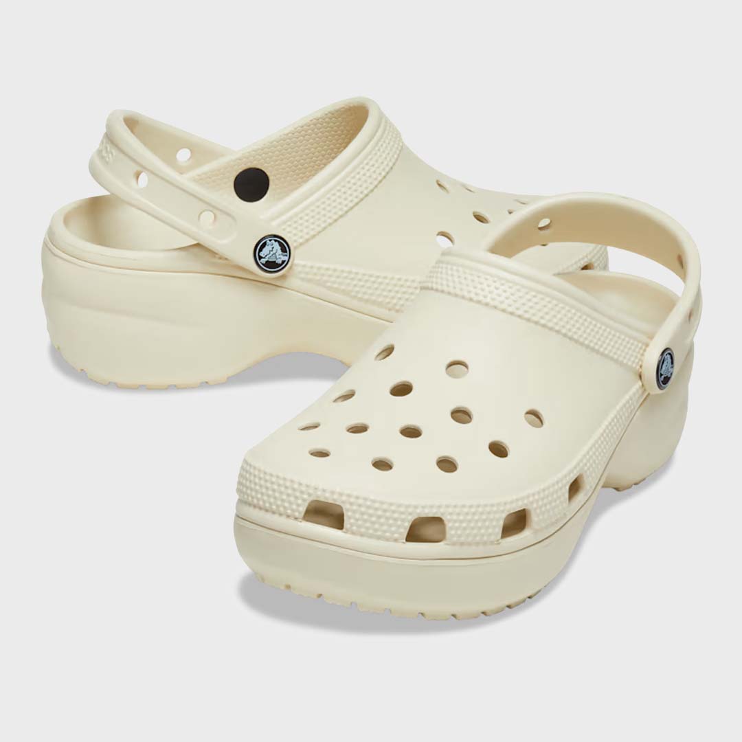 WOMEN'S CLASSIC PLATFORM CLOG | BONE