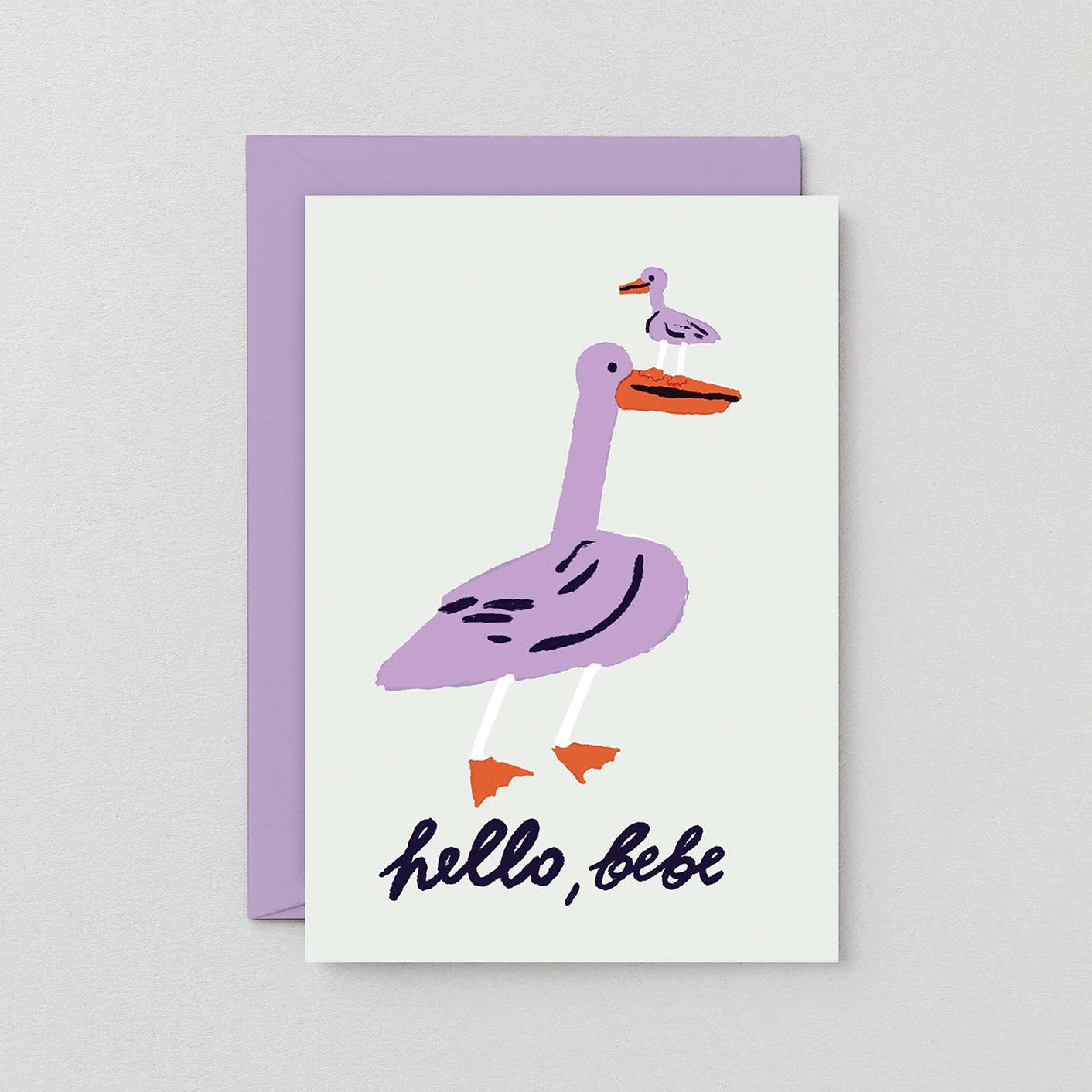 Hello, Bebe Greetings Card