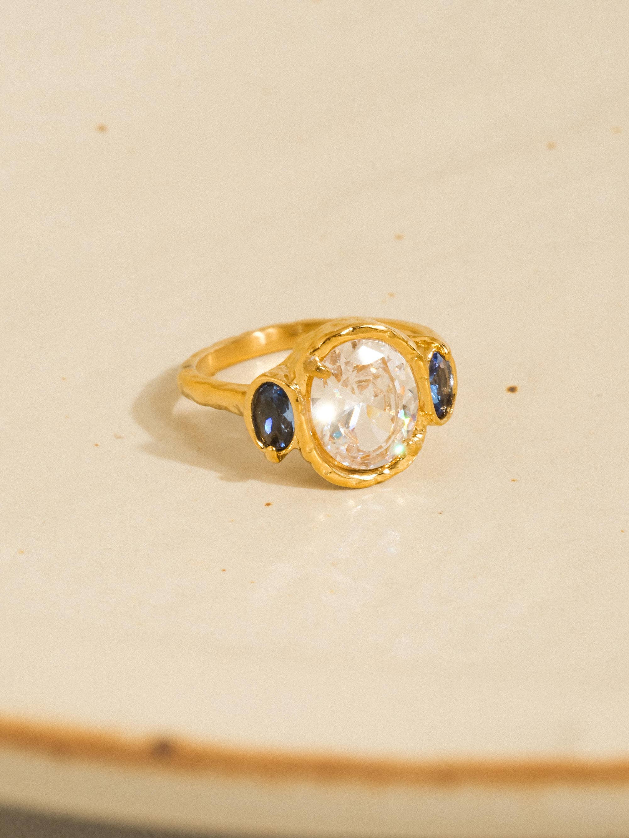 Chamonix Vintage Statement Trio Ring | 18K Gold