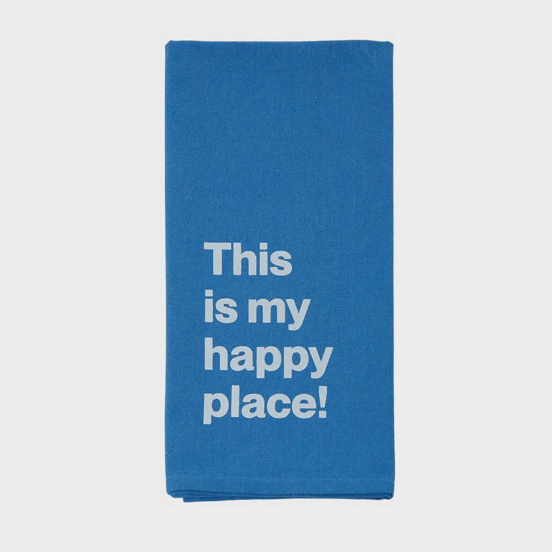 Slogan Tea Towel