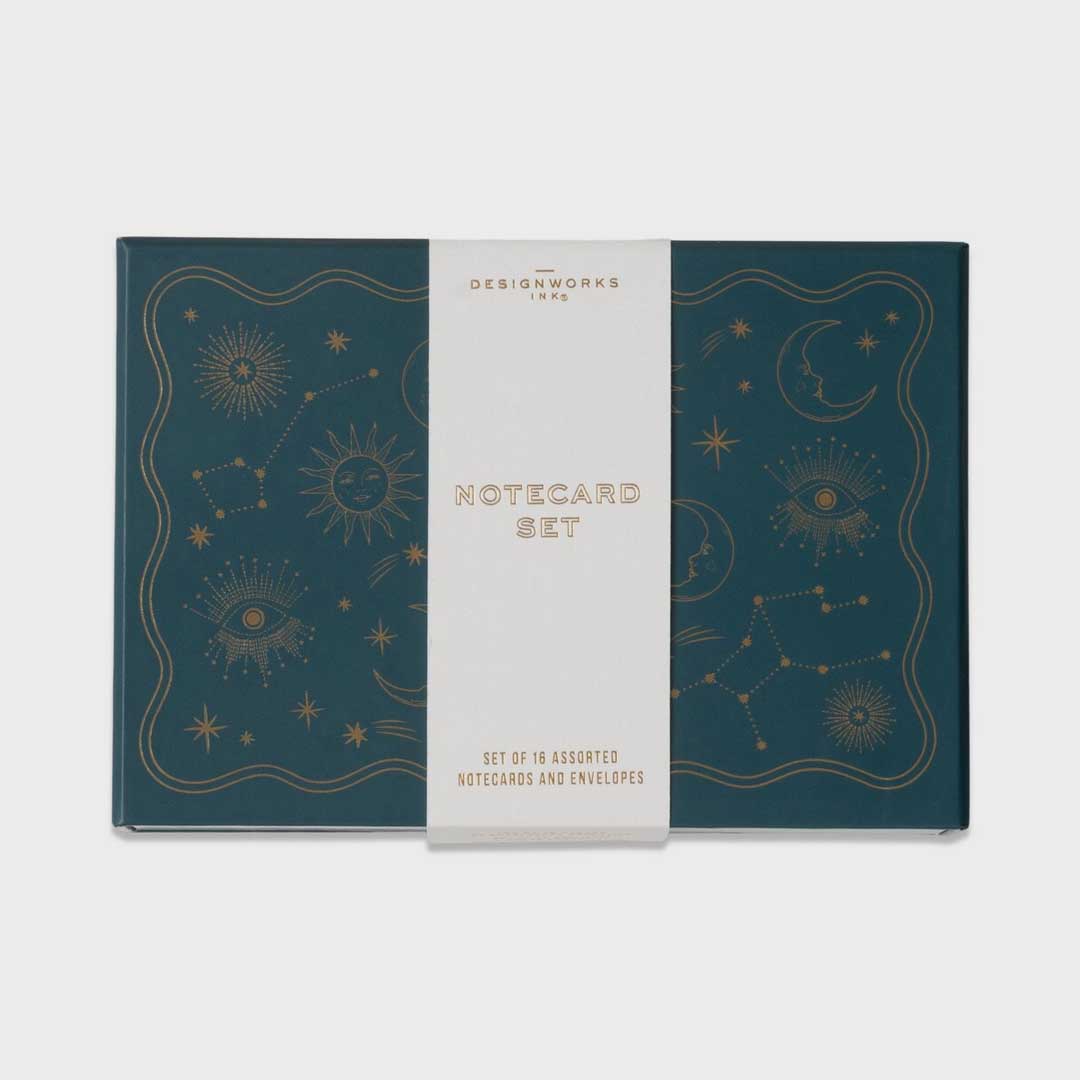 Celestial Notecards Set |16 Assorted