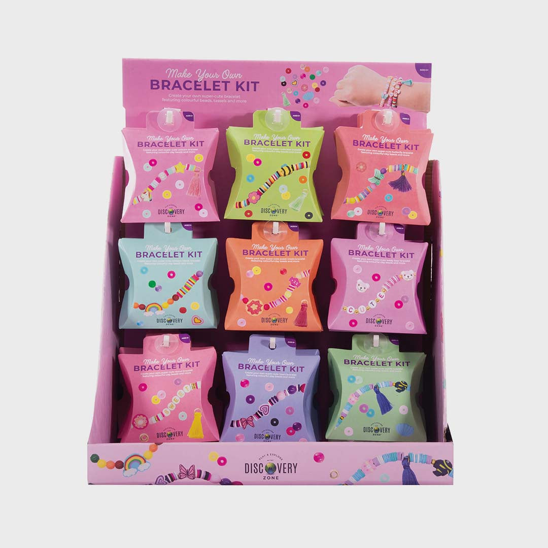 DISCOVERY ZONE MAKE YOUR OWN BRACELET KIT ASSORTED