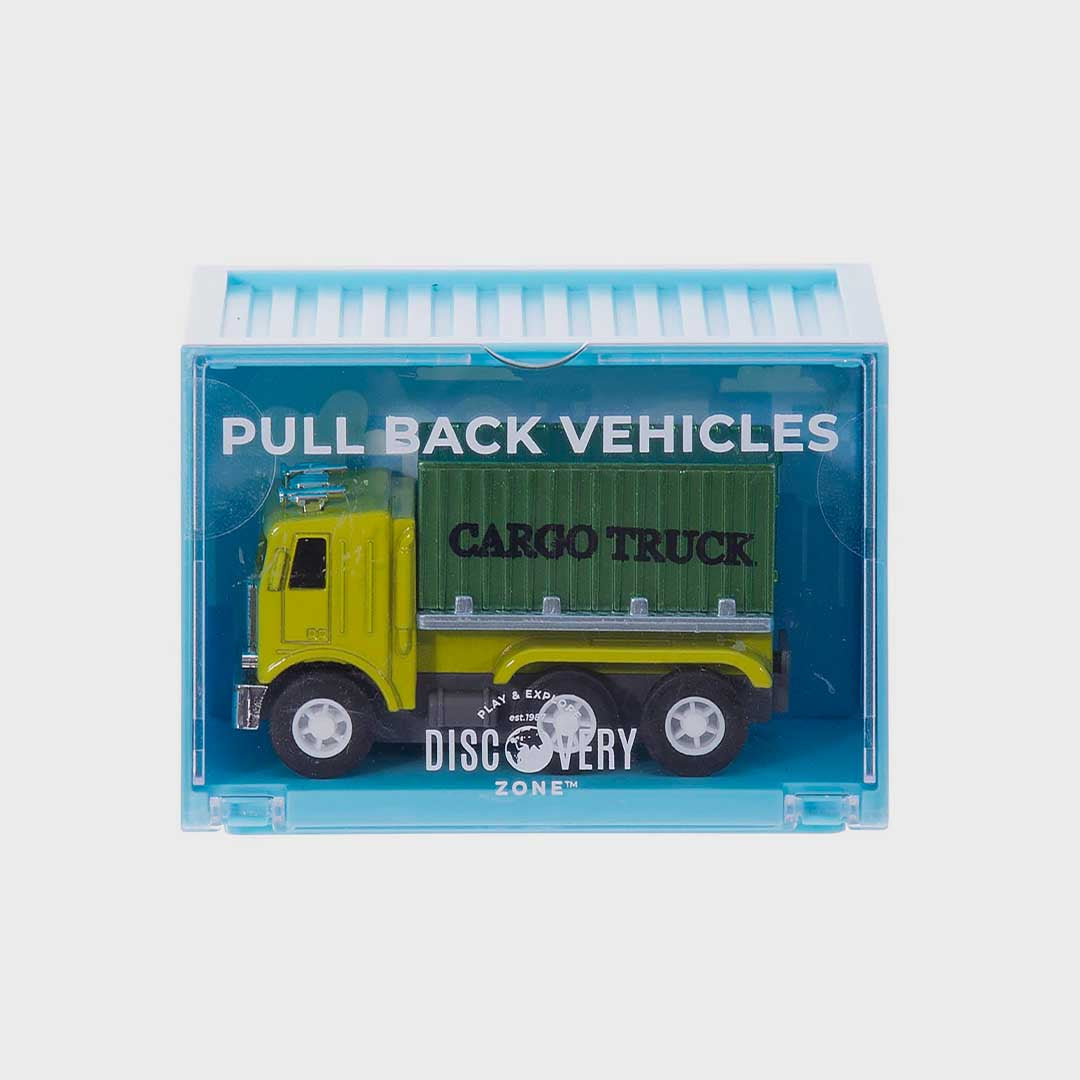 Pull Back Container Vehicles