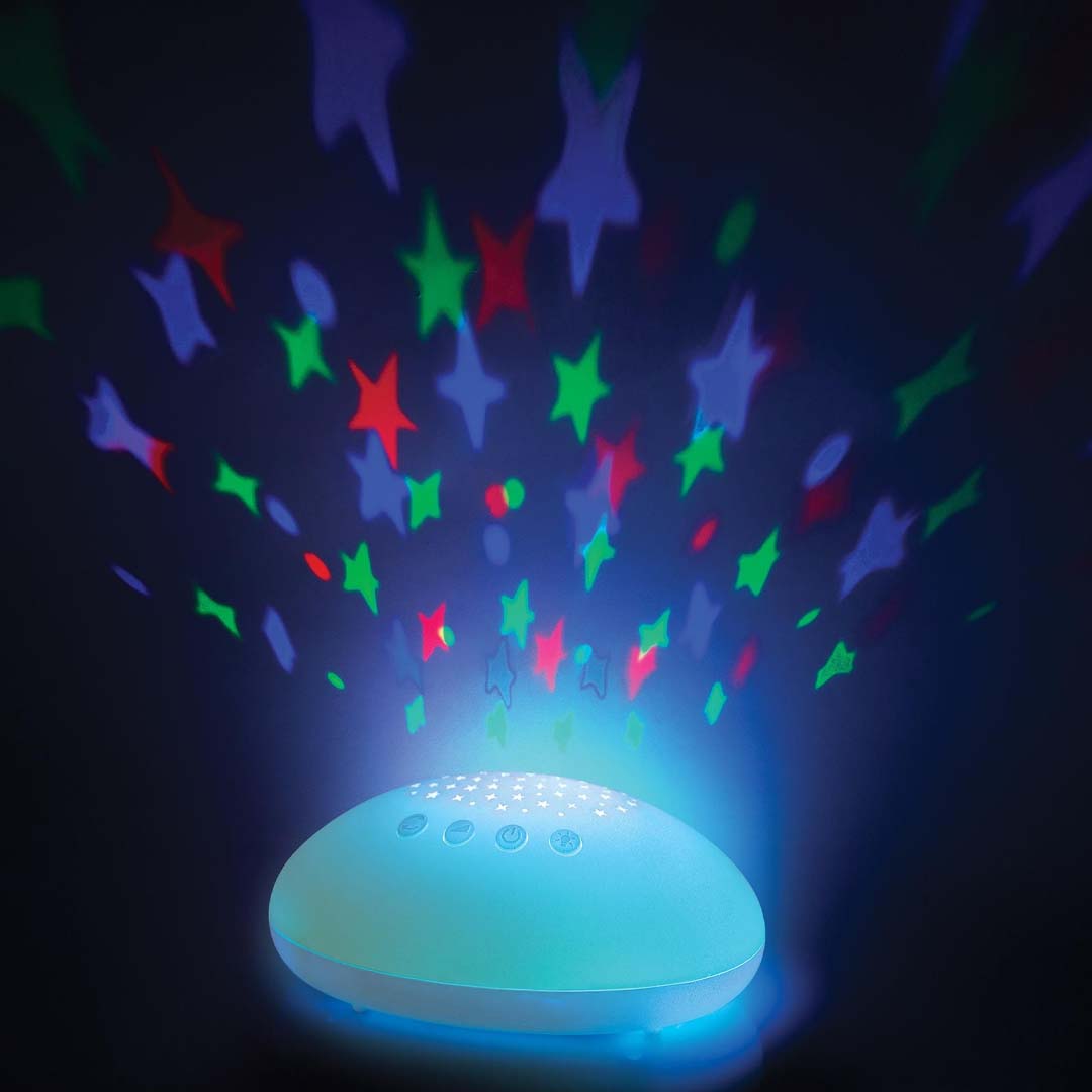 Soothing Sounds Star Projector | White