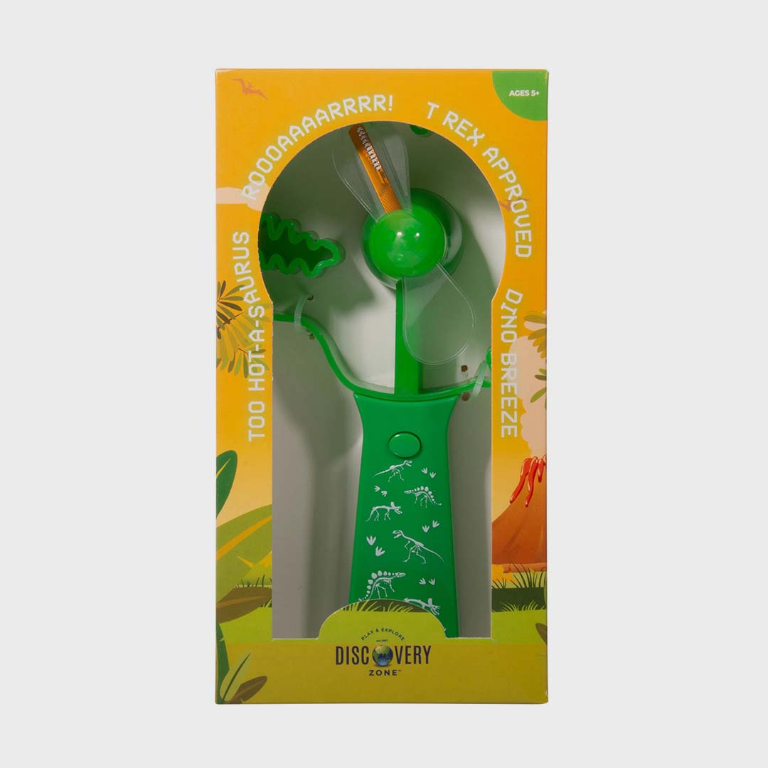 Light Up Dinosaur Fan | Green