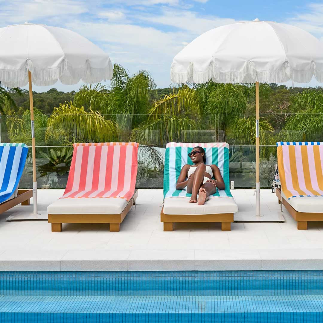 Beach Towel | Clubhouse Pastel Pier