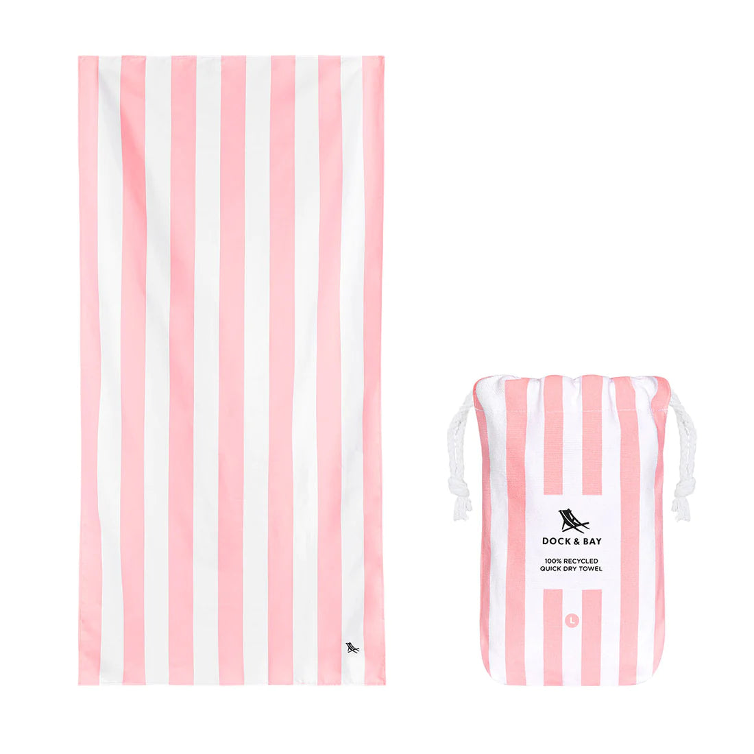 BEACH TOWEL | MALIBU PINK