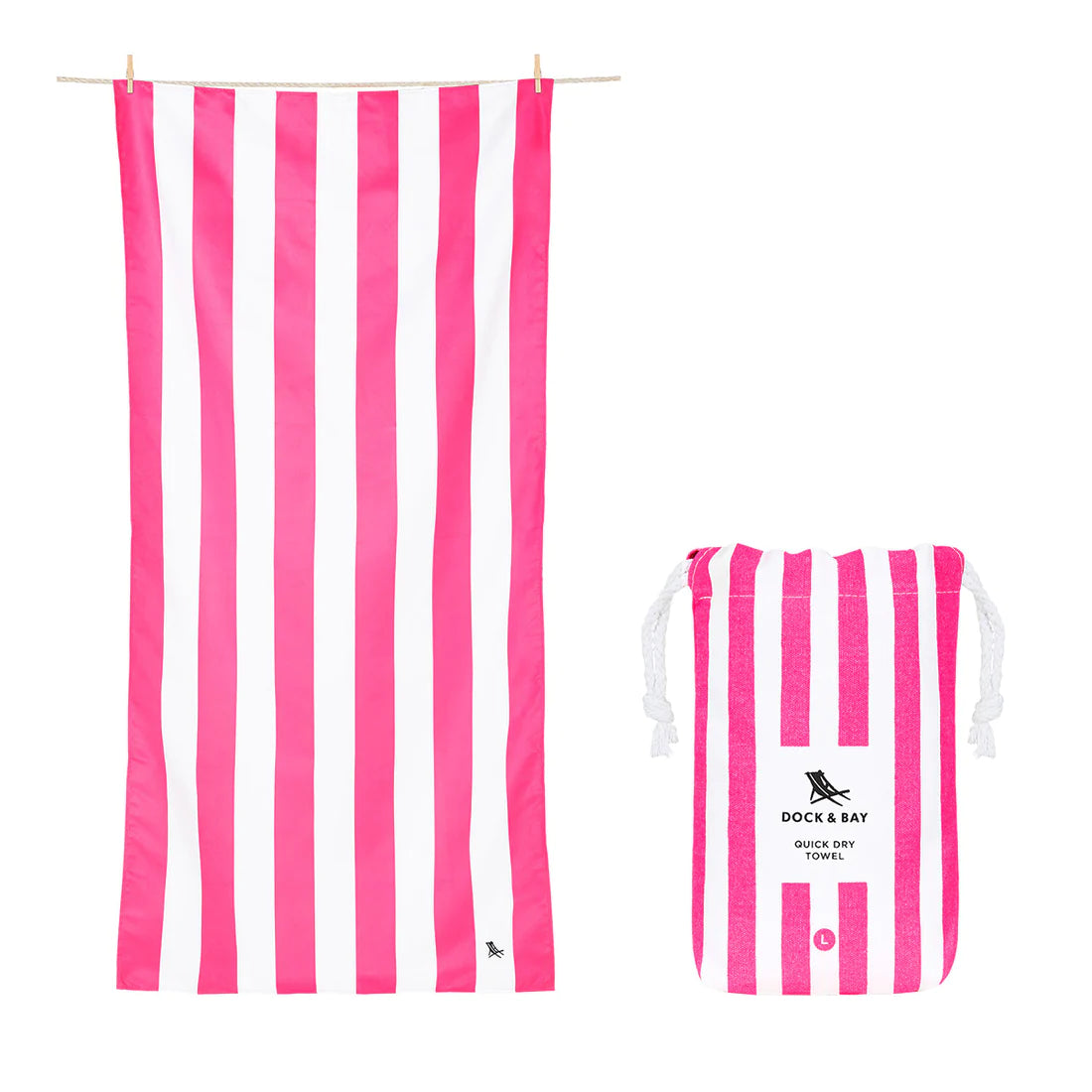 BEACH TOWEL | PHI PHI PINK