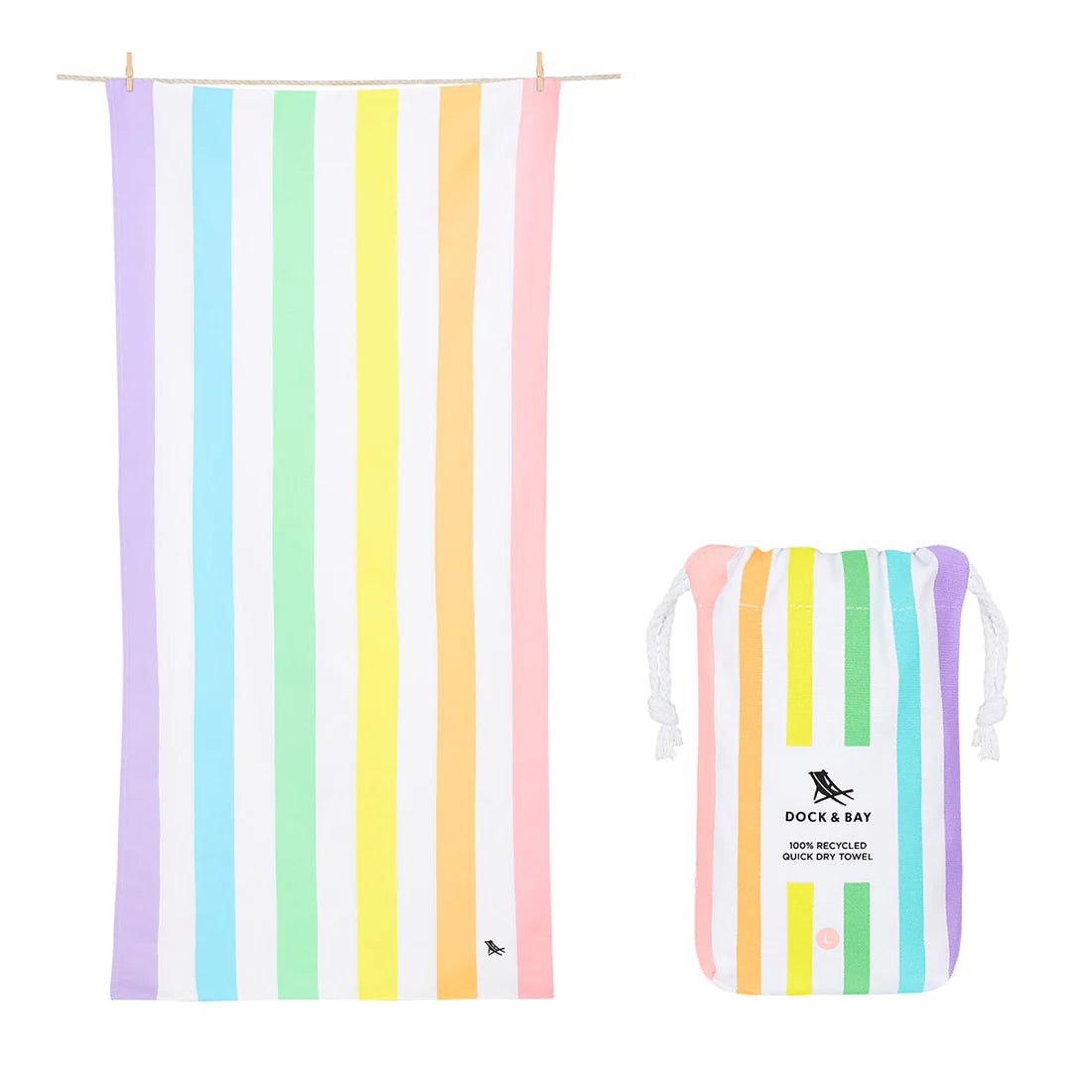 BEACH TOWEL | UNICORN WAVES