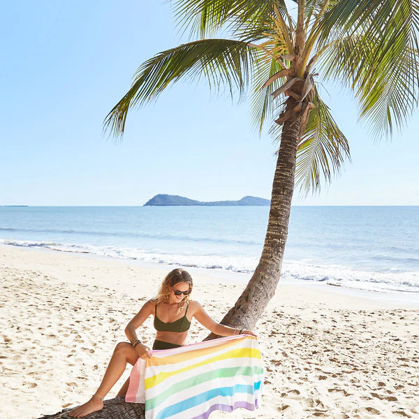 BEACH TOWEL | UNICORN WAVES