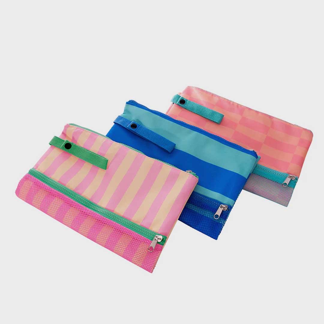 Wet n Dry Bag | Pink Sorbet Stripe