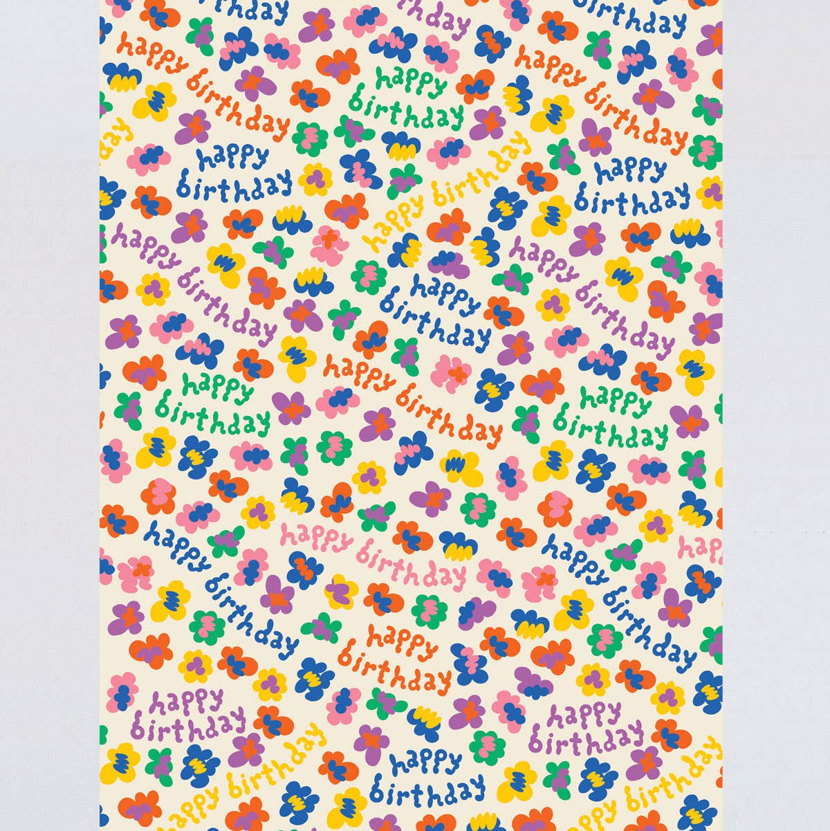 Wrapping Paper | Happy Birthday Burst