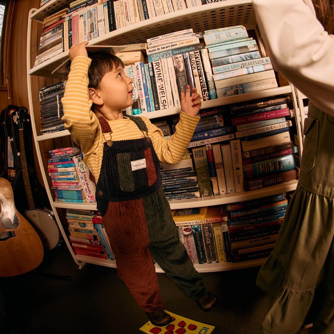 Essential Stripe Rib Top | Yellow