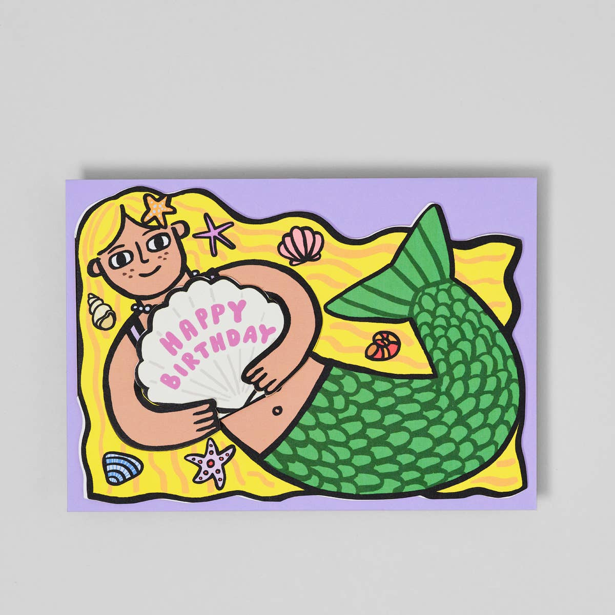 Birthday Card | Mermaid With Mini