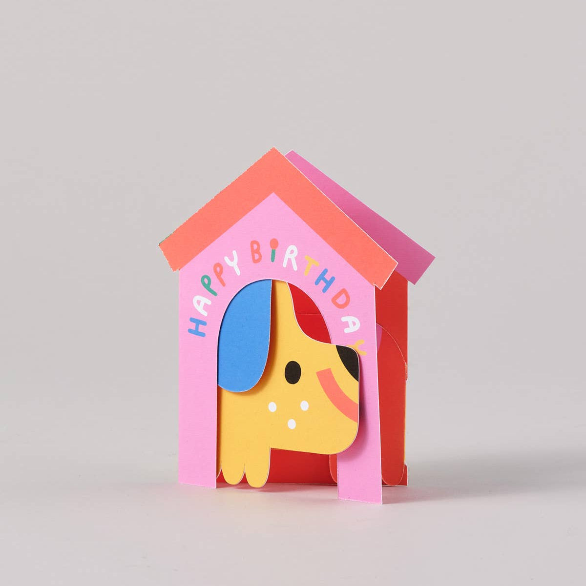 Birthday Card | Dog In House Fold Out