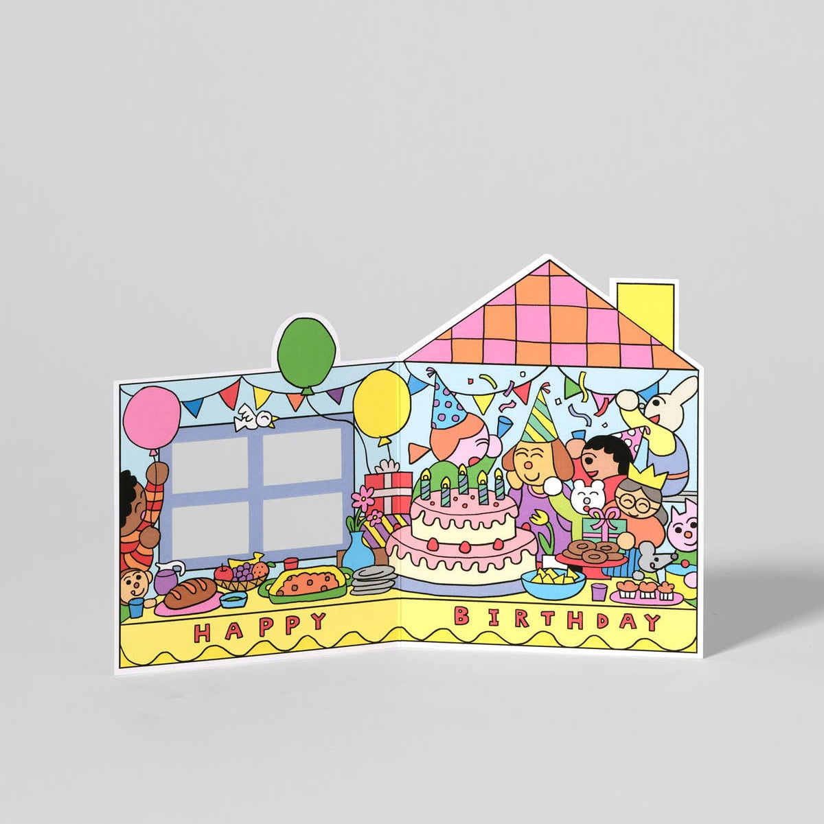 Birthday Card | House Party