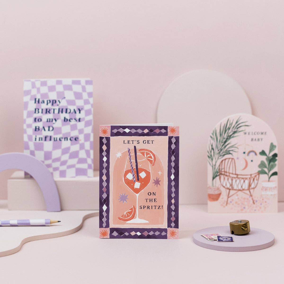 Let's Get on The Spritz Birthday Card | Birthday Cards