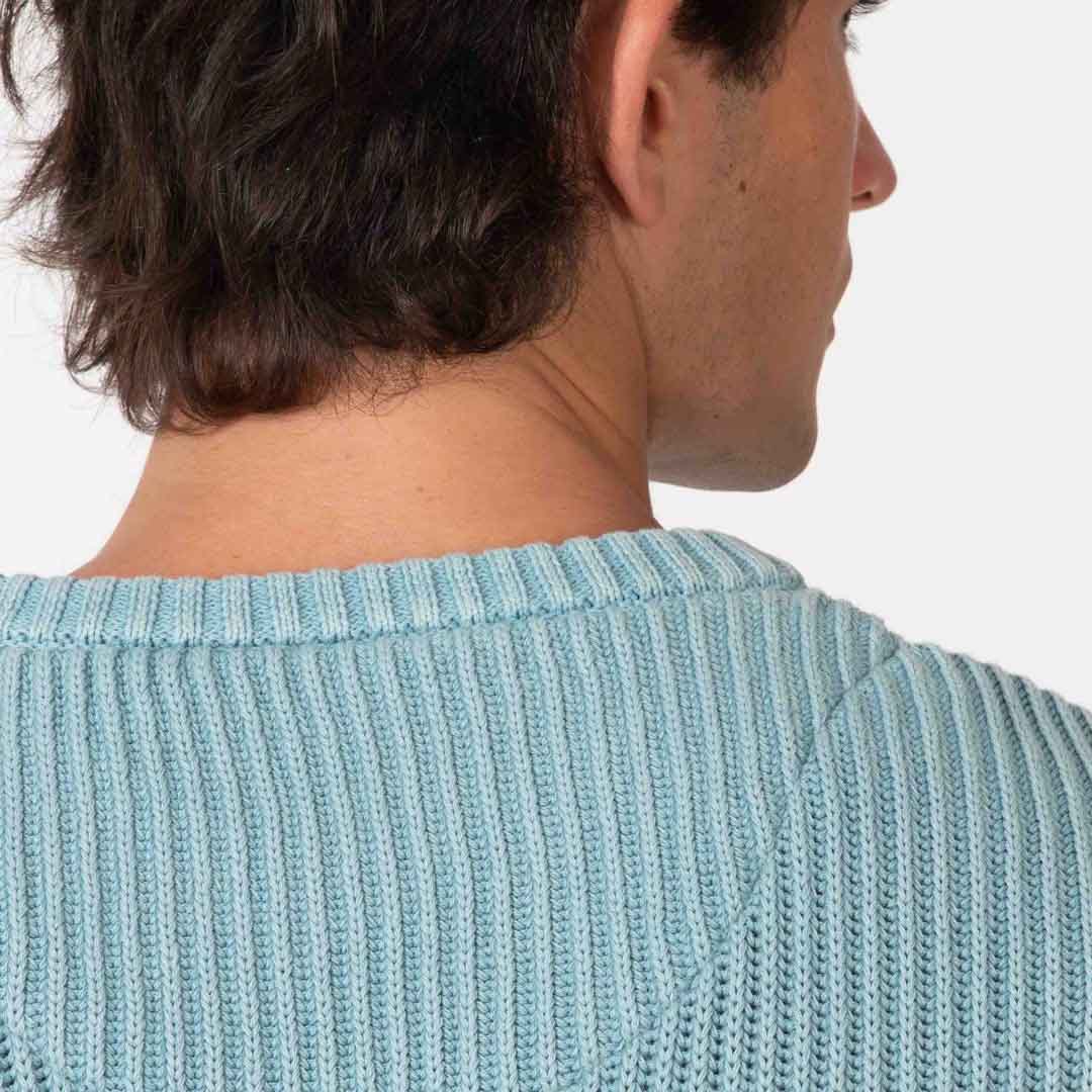 Fisher Chunky Knit | Blue Smoke