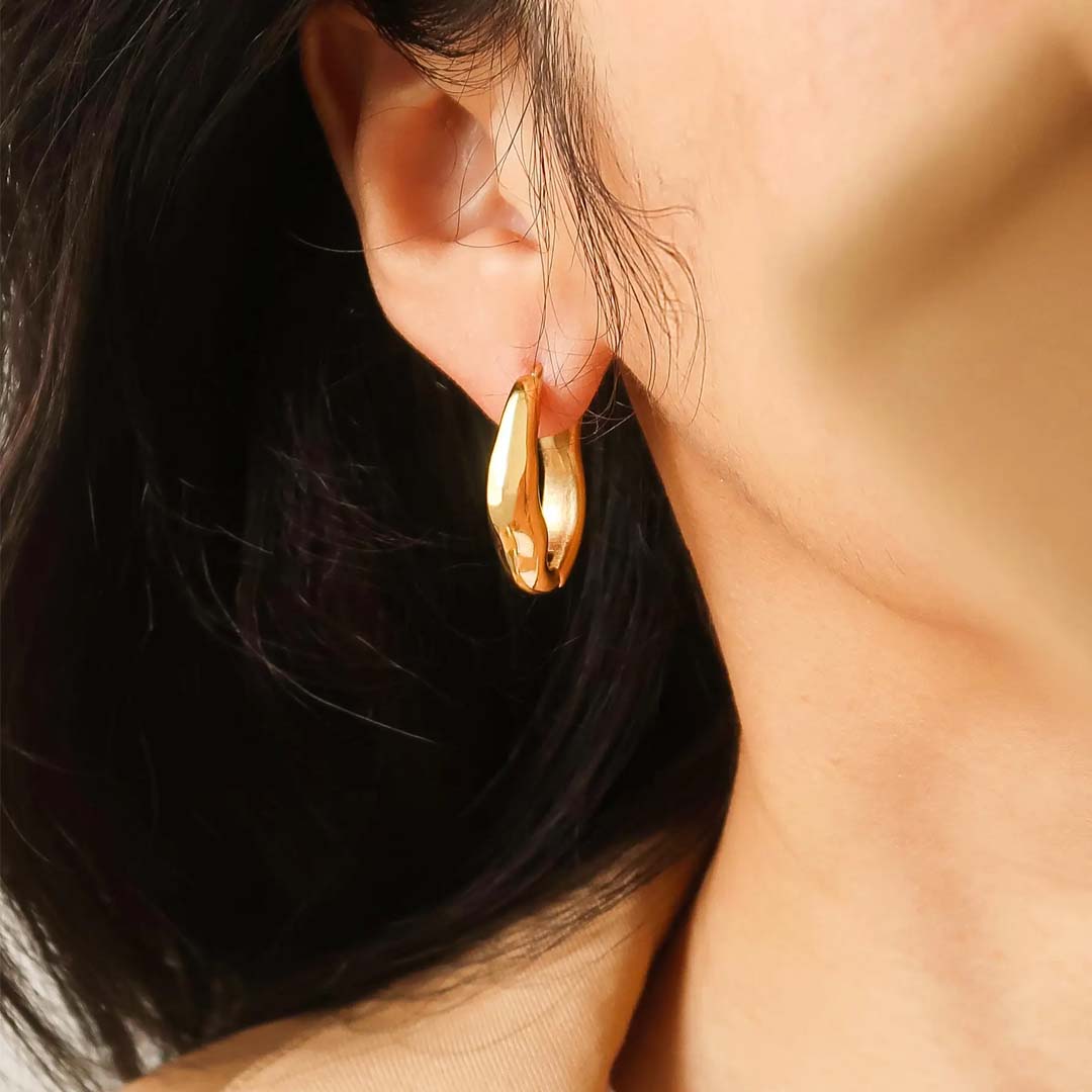 Darcy Hoop Earring | Gold