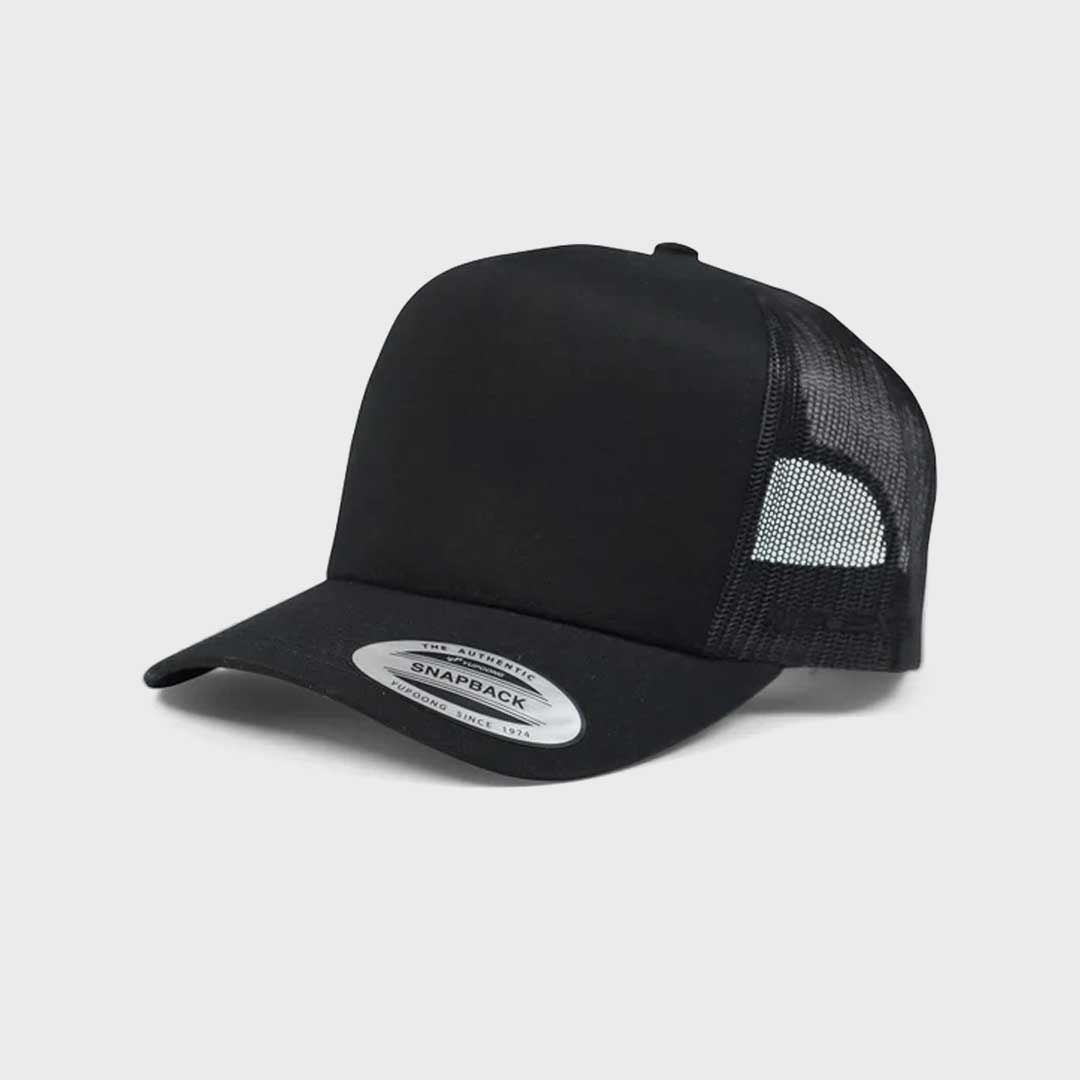 6507A Trucker Cap | Black