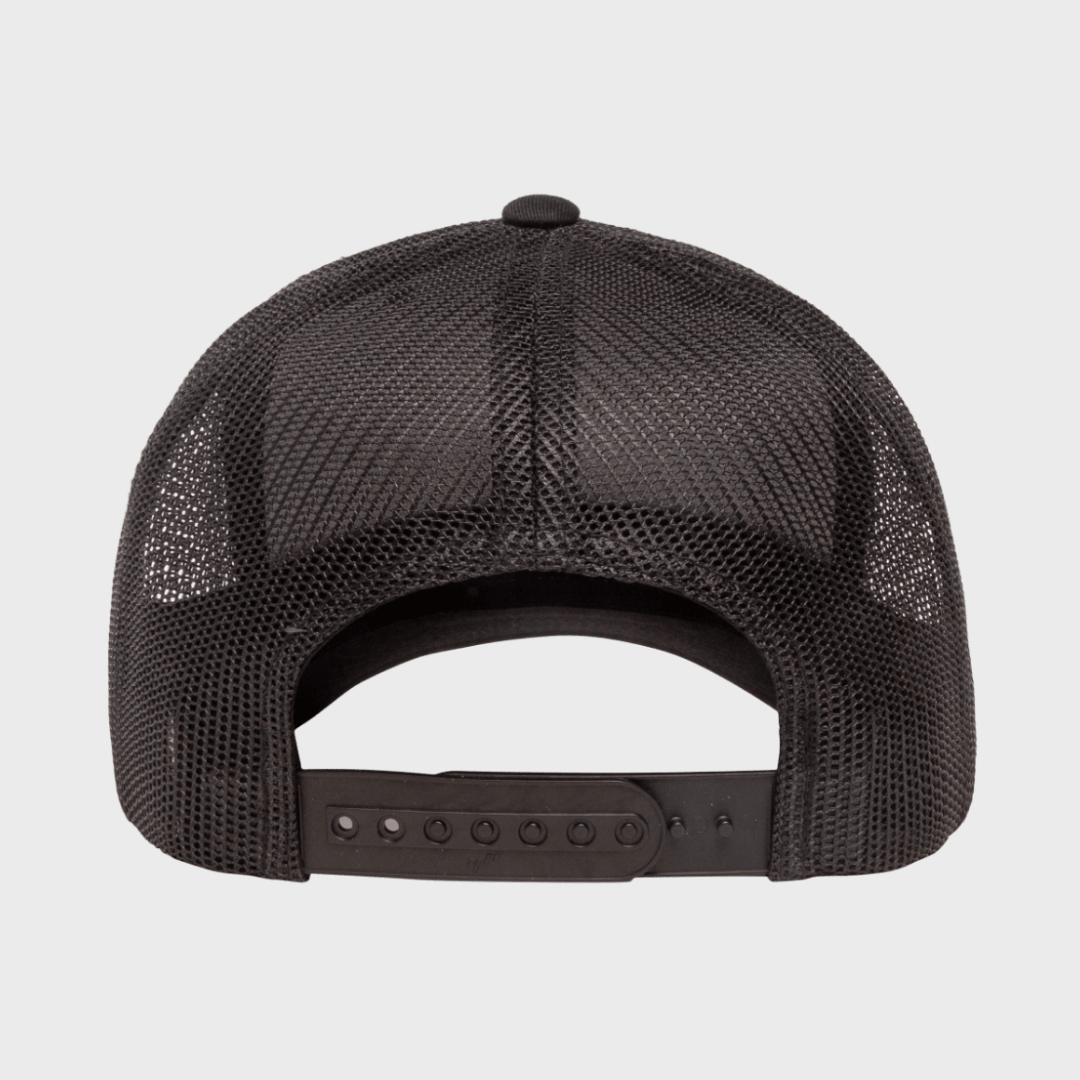 6506 Trucker 5 Panel | Black