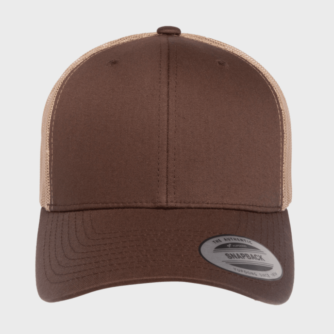 6606T Classic Retro Wade Trucker | Brown Khaki
