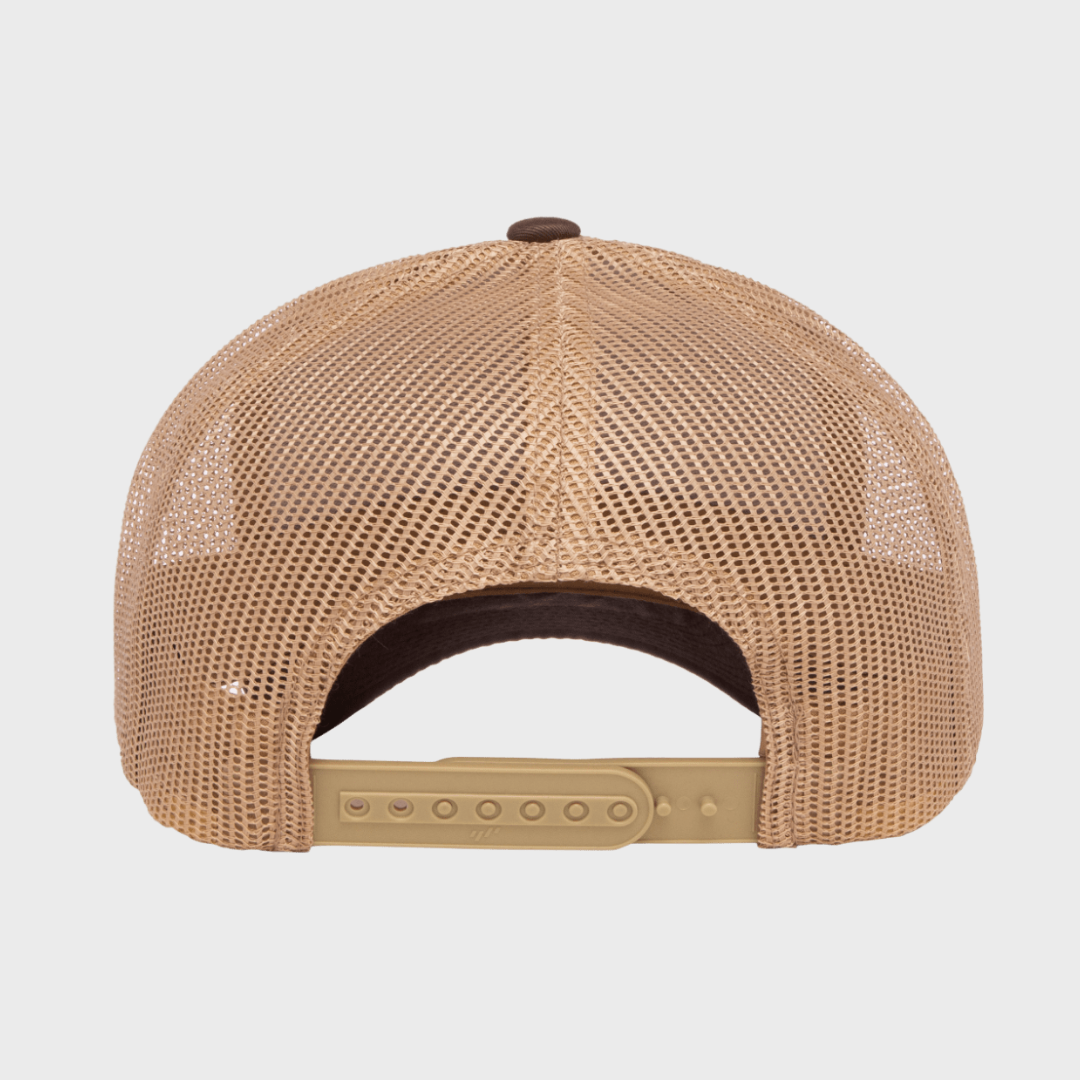 6606T Classic Retro Wade Trucker | Brown Khaki