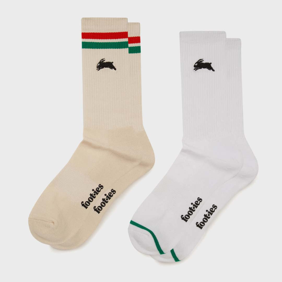 Sneaker Sock 2 Pack | South Sydney Rabbitohs