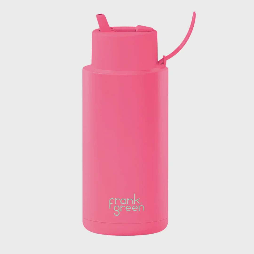 CERAMIC REUSABLE BOTTLE (1 LITRE) | BUBBLEGUM BLAST