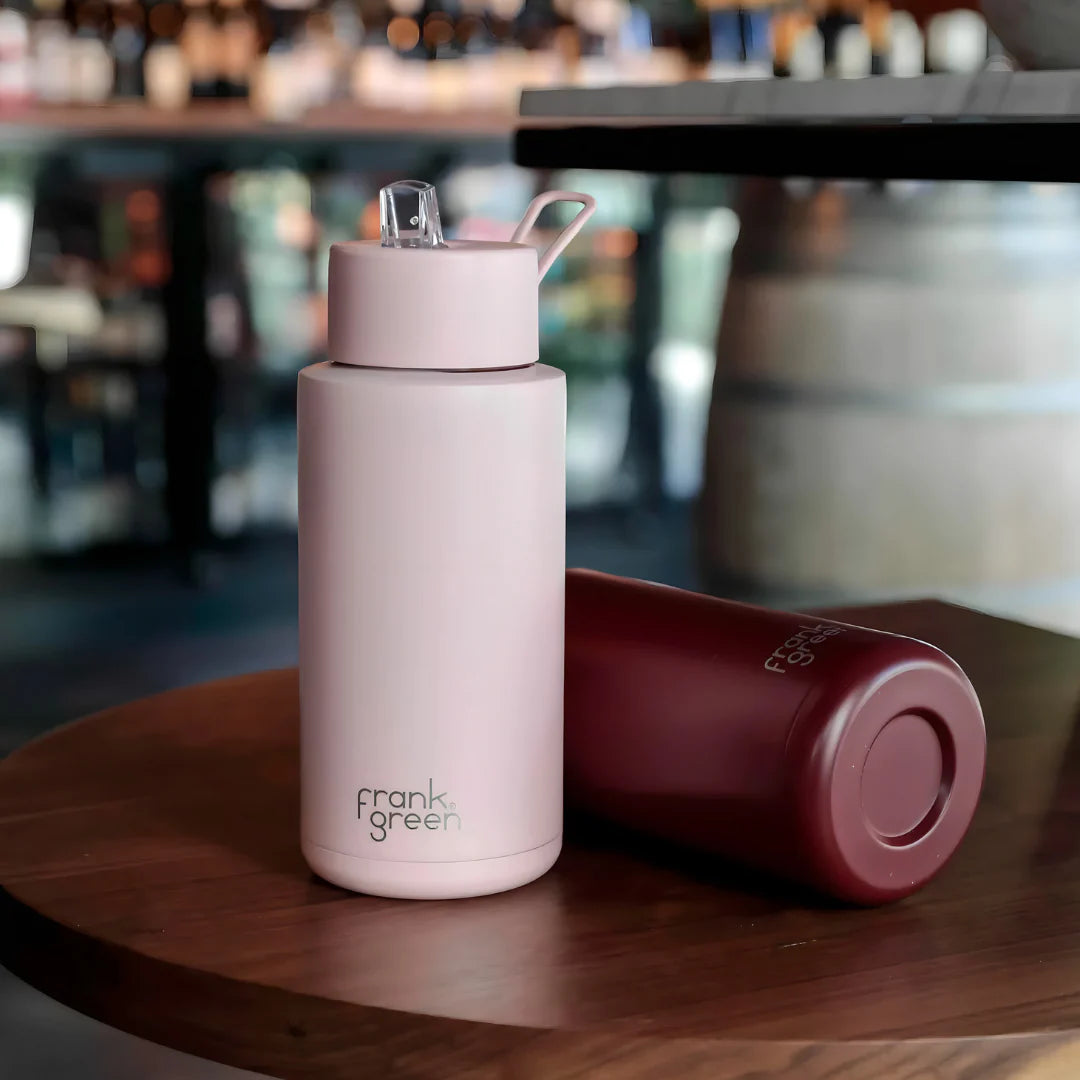 CERAMIC REUSABLE BOTTLE (1 LITRE) | BLUSHED