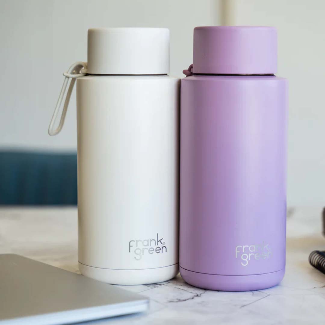 Ceramic Reusable Bottle (1 Litre) | Lilac Haze