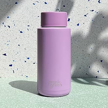 Ceramic Reusable Bottle (1 Litre) | Lilac Haze