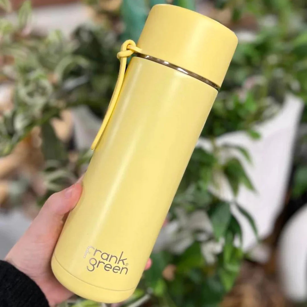 CERAMIC REUSABLE BOTTLE (595ML) | BUTTERMILK