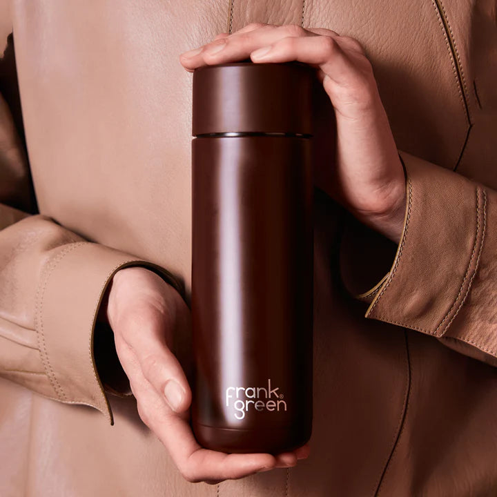 CERAMIC REUSABLE BOTTLE (595ml) | CHOCOLATE
