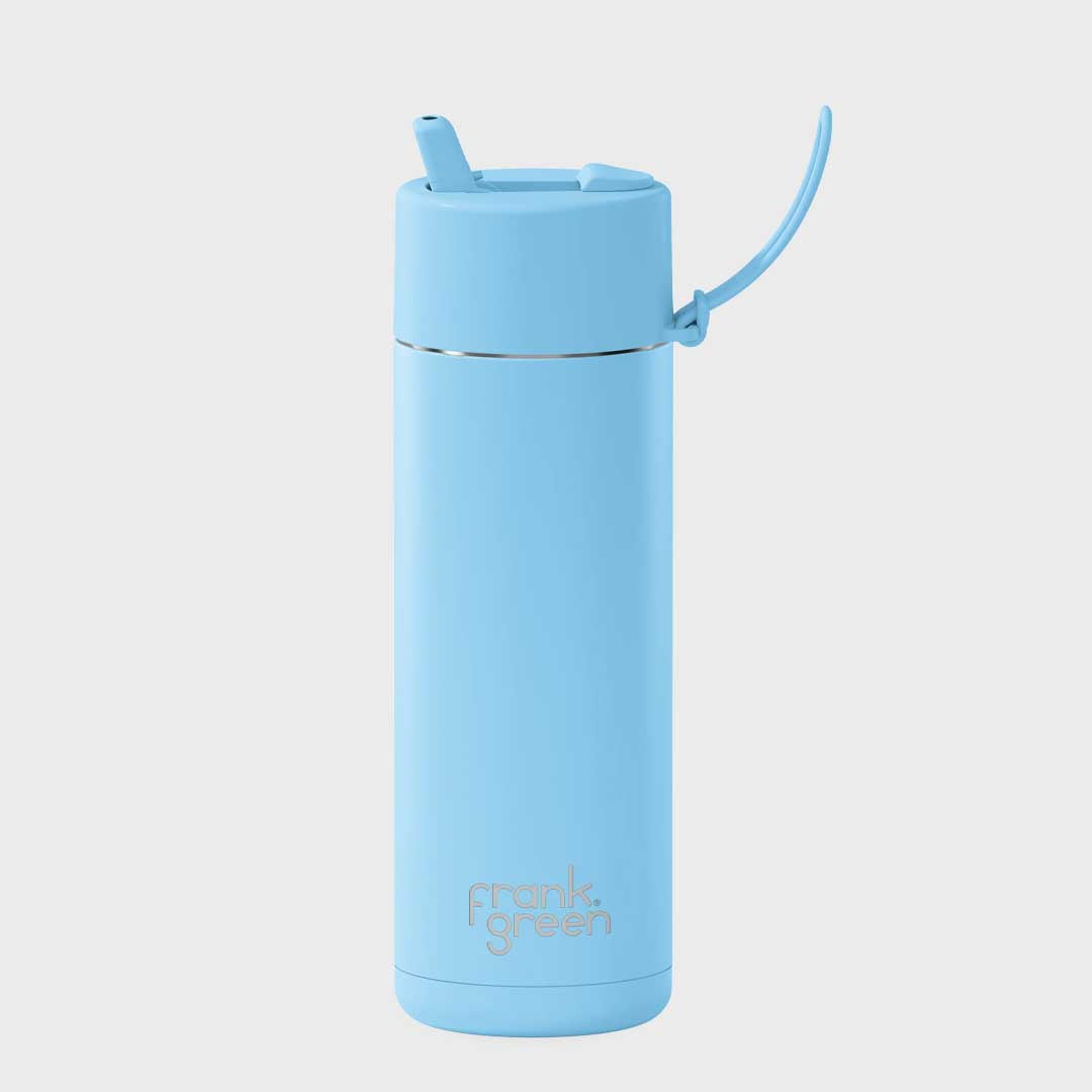 Ceramic Reusable Bottle (595ml) | Sky Blue