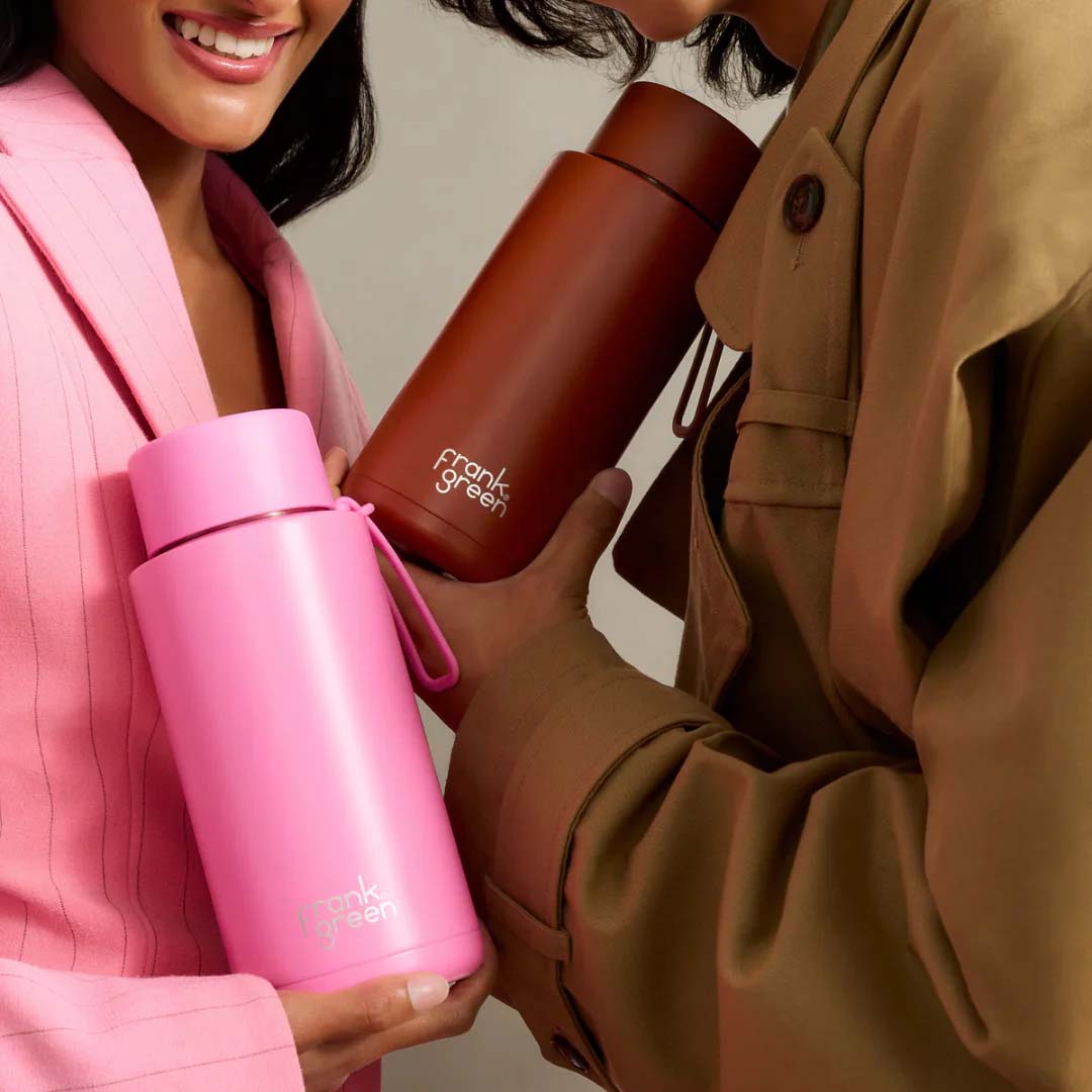 Ceramic Reusable Bottle (1 Litre) | Bubblegum Blast
