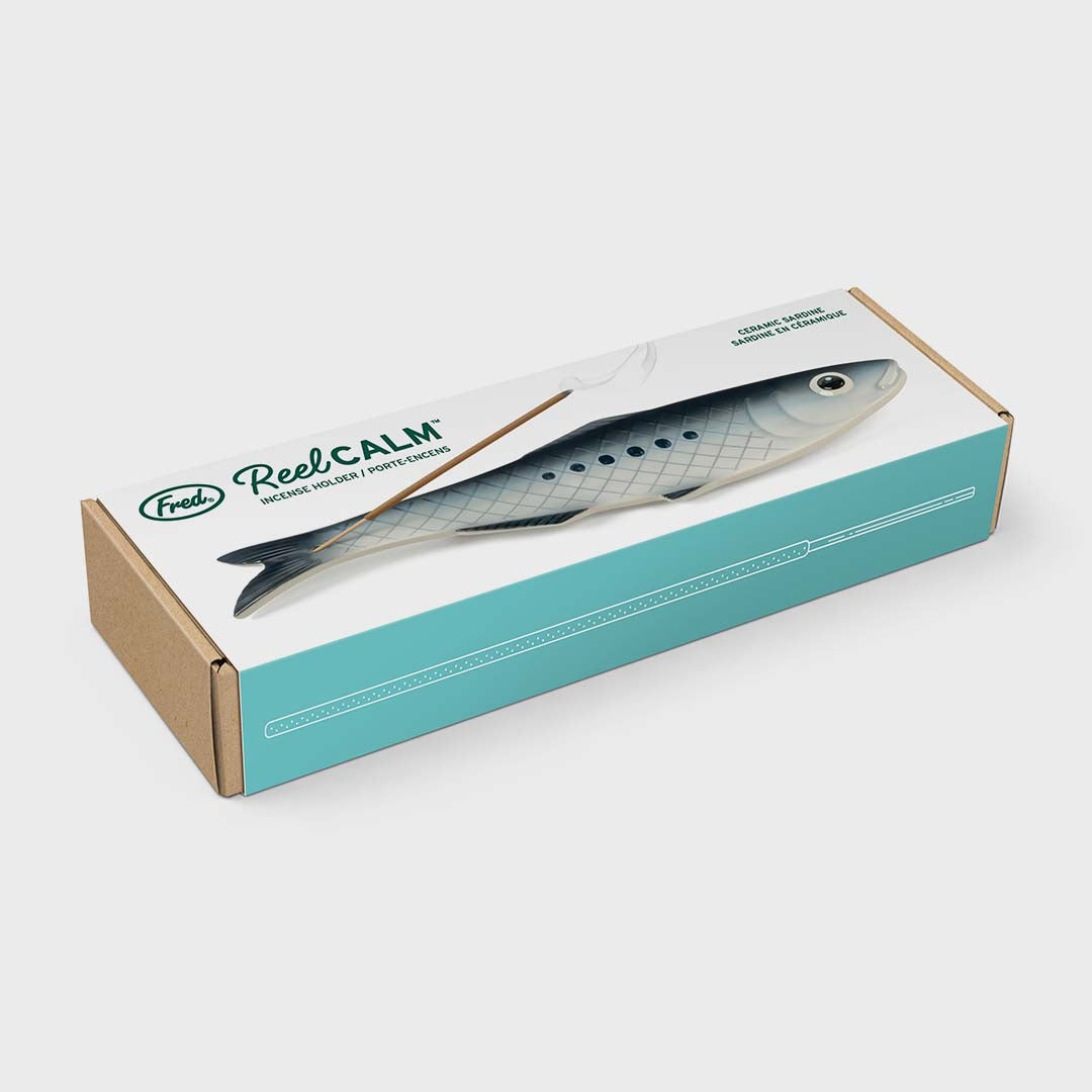 Reel Calm Incense Holder | Sardine