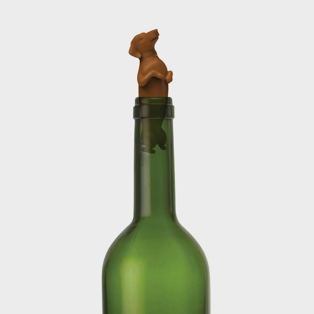 Winer Dog Bottle Stopper