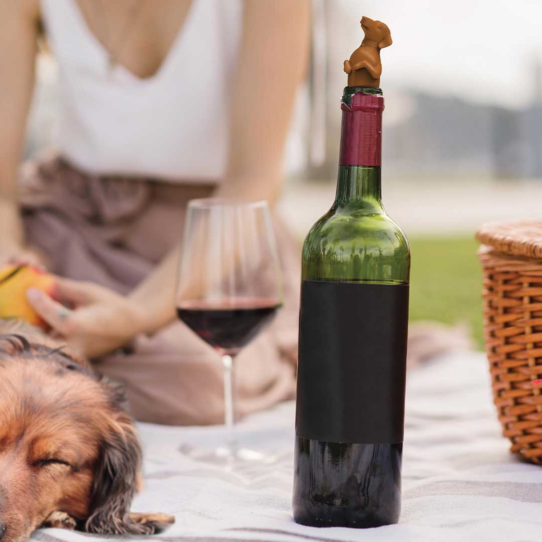 Winer Dog Bottle Stopper
