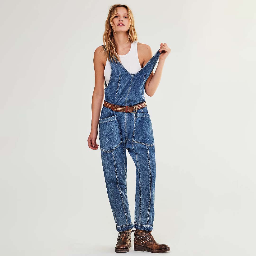 High Roller Jumpsuit | Sapphire Blue