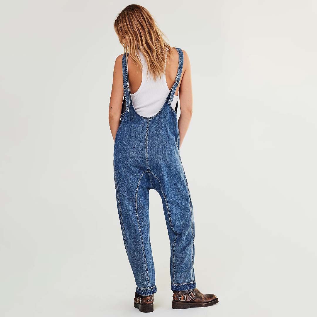 High Roller Jumpsuit | Sapphire Blue