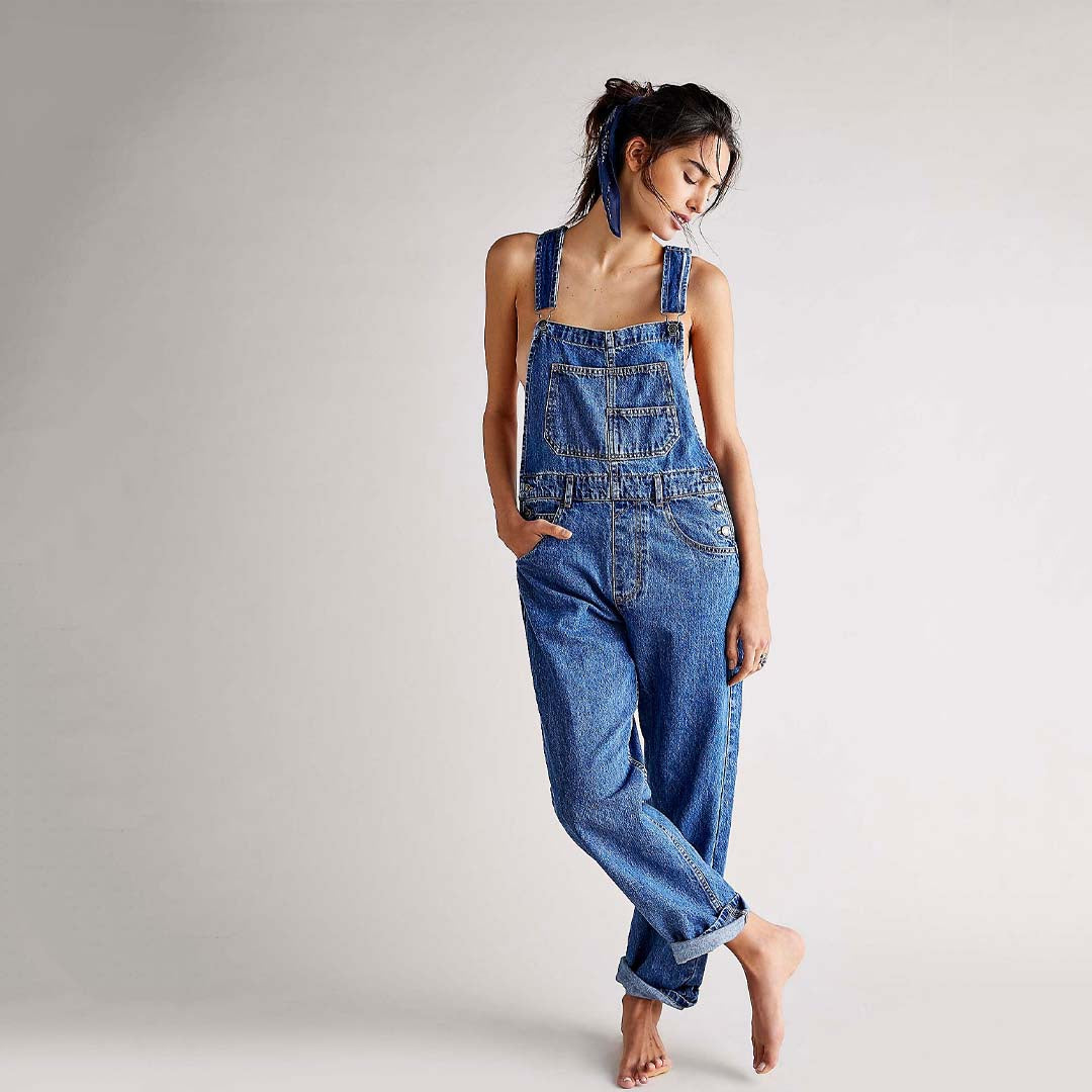 ZIGGY OVERALLS | SAPPHIRE BLUE