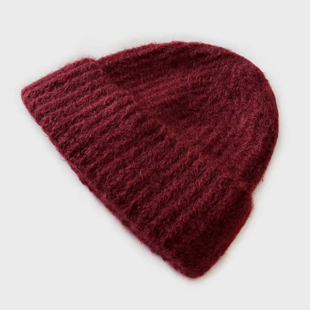 Haila Cuffed Beanie | Red