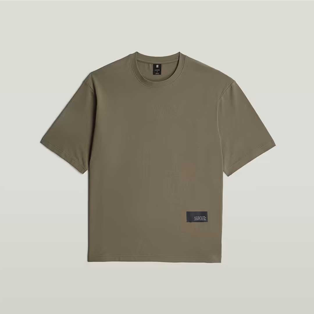 Badge Boxy T-Shirt | Turf