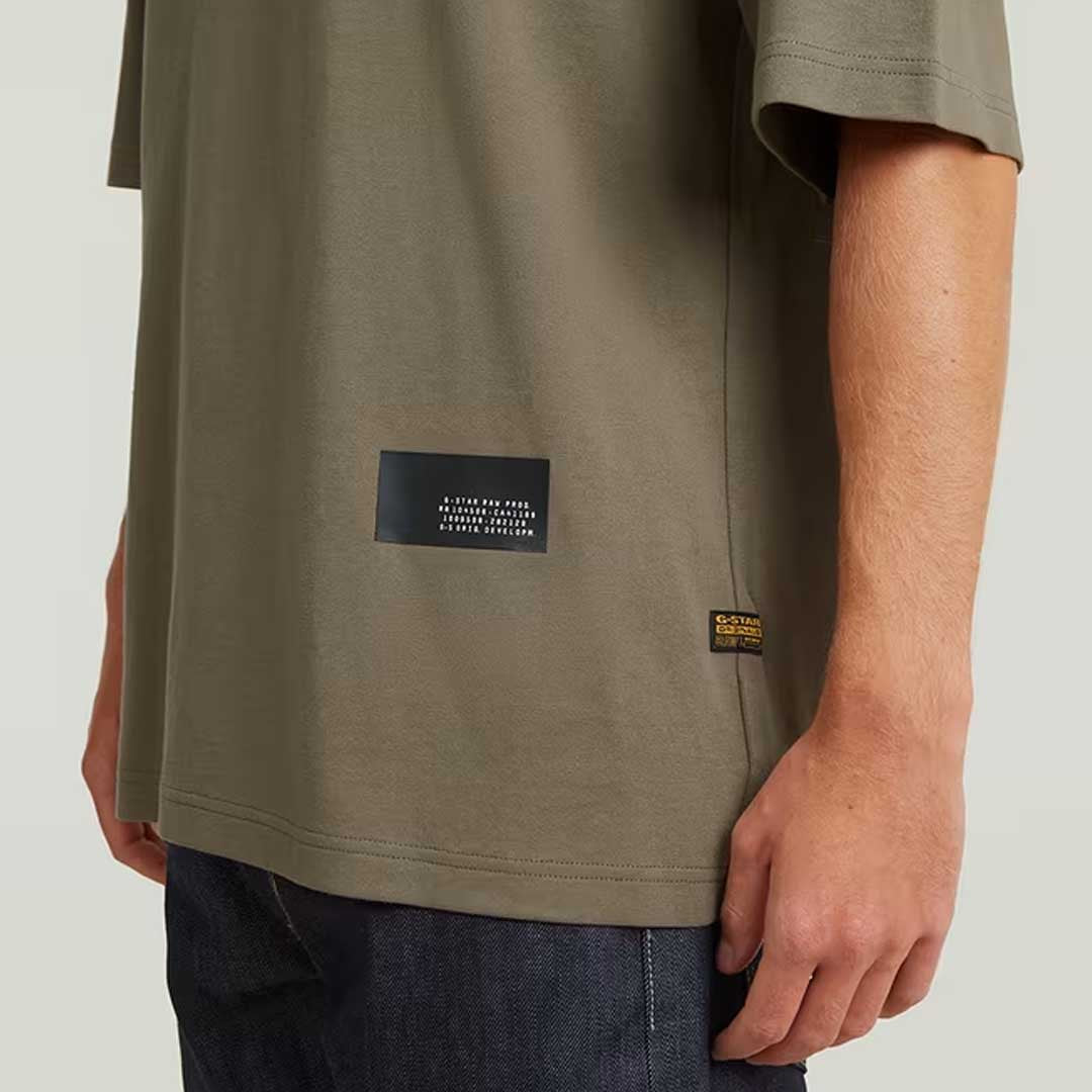 Badge Boxy T-Shirt | Turf